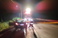 Motorista morre após carro bater em guard rail na BR-470, em Gaspar