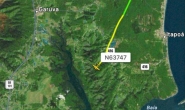 Avião cai em área de mata em SC e duas pessoas são encontradas mortas