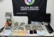 Homem é preso com 20kg de drogas dentro de carro no Coloninha, em Gaspar