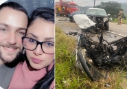 Casal que morreu em grave acidente na Jorge Lacerda será sepultado em SP e Ilhota