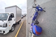 Colis�o entre caminh�o e bicicleta motorizada mata homem em Itaja�