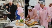 Feijoada da Rede Feminina de Gaspar re�ne centenas de pessoas no Po�o Grande