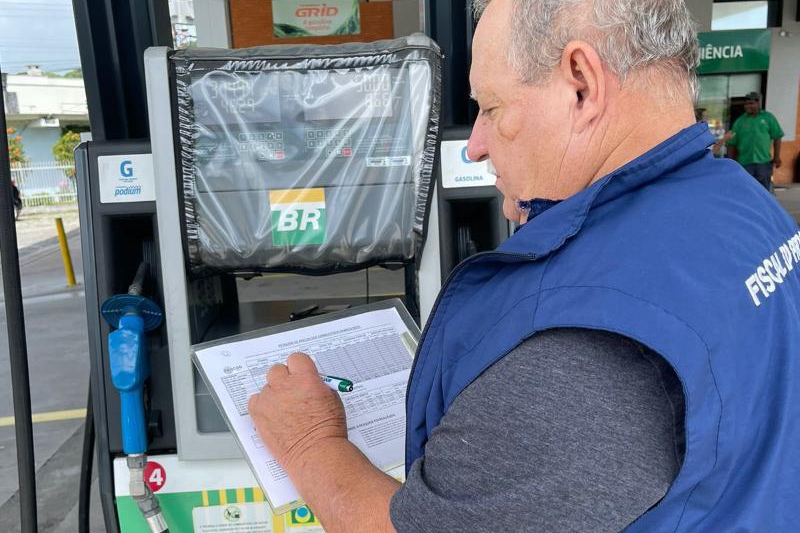 Pesquisa do Procon aponta aumento de 15,81% no valor da gasolina aditivada em Gaspar