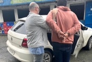Homem condenado por estupro de vulner�vel � preso em Blumenau; crime aconteceu no Rio Grande do Norte