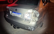 Colis�o entre carro e motos deixa tr�s feridos na Jorge Lacerda, em Itaja�