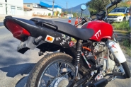 Moto com documento vencido há 18 anos é apreendida em Gaspar