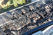 Indústria de defumação de carnes é atingida por incêndio no Belchior, em Gaspar