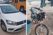 Piloto de moto é hospitalizado após acidente na Rodovia Ivo Silveira, em Gaspar