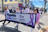 Gaspar vai ter caminhada pelo fim da viol�ncia contra a mulher