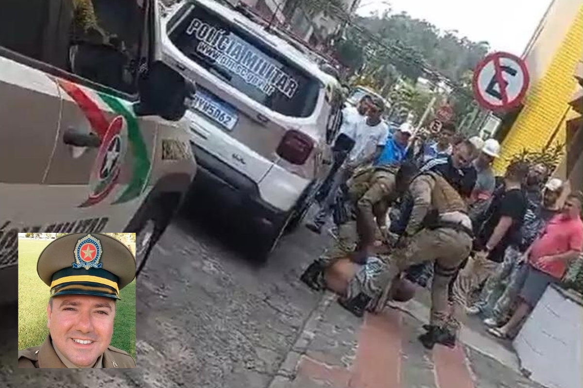 Policial militar  morto com a prpria arma durante abordagem em Cricima
