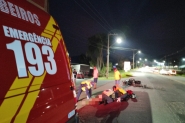Homem morre após grave acidente de moto no Santa Terezinha, em Gaspar