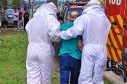 Idoso é atacado por abelhas no bairro Figueira, em Gaspar; foram quase 100 ferroadas