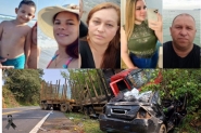Identificada família que morreu em grave acidente em rodovia de SC