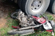 Moto fica destruída e homem morre em grave acidente entre Blumenau e Pomerode