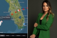 Gasparense que mora na Fl�rida sai de casa para fugir do furac�o Milton: 