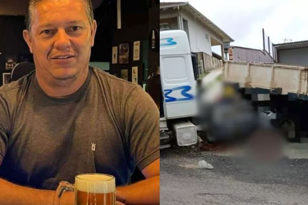 Trabalhador morre atropelado pelo prprio caminho em SC