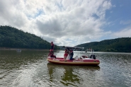 Mergulhador de Gaspar ajuda nas buscas por homem que desapareceu após jet ski virar em Rio dos Cedros