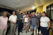 Comporta para barragem de �gua ser� implantada no Sert�o Verde, em Gaspar