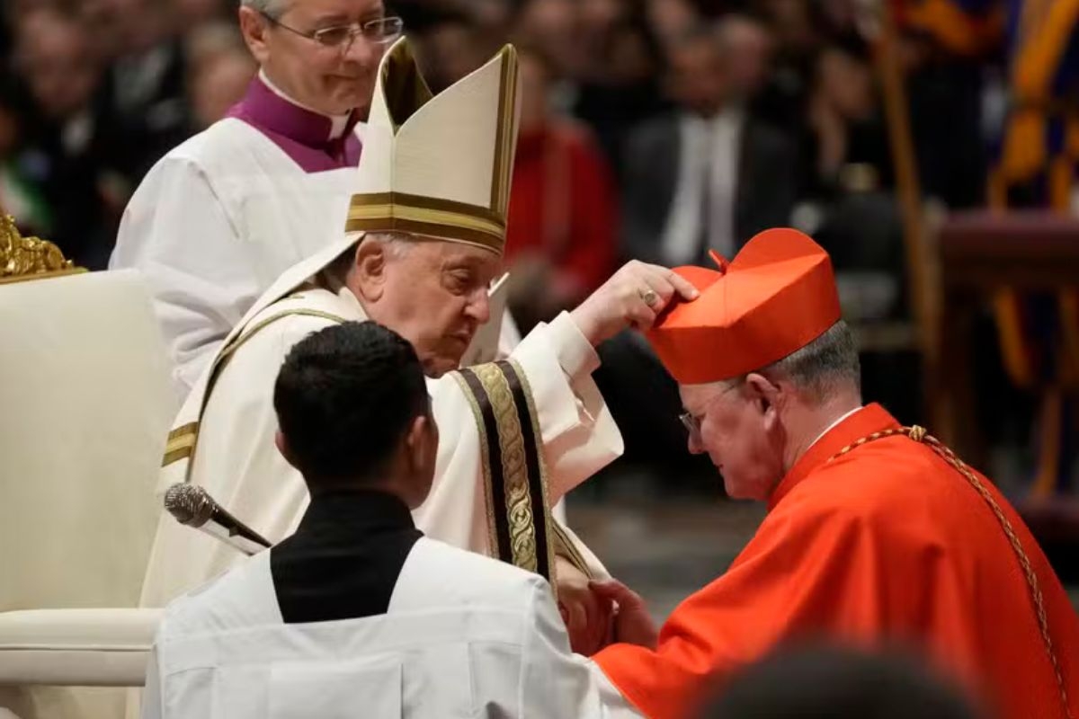 Gasparense Dom Jaime Spengler  oficialmente Cardeal da Igreja Catlica