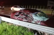 Acidente com carro na contramão mata mulher na BR-101, em Laguna
