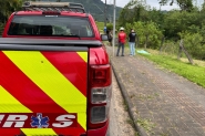 Homem � encontrado morto em cal�ada em Indaial