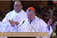 Gasparense Cardeal Dom Jaime Spengler celebra missa no Santurio de Aparecida