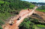 Prefeitura de Gaspar faz balano de obra no bairro Macuco: fase de drenagem