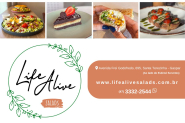 Life Alive: cinco anos de sabor, sade e aconchego em cada refeio em Gaspar
