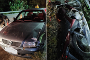 Coliso entre carro e moto deixa duas pessoas feridas na Jorge Lacerda, em Gaspar