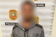 Polcia prende em Gaspar foragido da justia que quebrou tornozeleira eletrnica