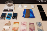 Casal  preso por trfico de drogas e filha pequena  entregue ao Conselho Tutelar em Gaspar