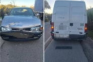 Coliso traseira  registrada na Rodovia Ivo Silveira, em Gaspar