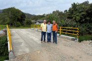 Prefeitura de Gaspar inaugura ponte que d acesso ao Clube de Bocha Belchior