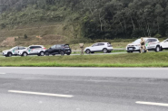 Fuga e confronto com a PM terminam com homem morto na BR-470, em Gaspar