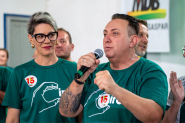 Vereador de Gaspar Ciro Quintino  pr-candidato a deputado federal pelo MDB