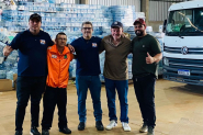 Donativos arrecadados em Gaspar s�o entregues para atingidos por tornado no Paran�