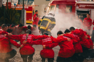 Ilhota forma 21 novos bombeiros volunt�rios