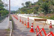 Ap�s interdi��o de passarela, pedestres v�o passar pela pista principal da Ponte do Alvorada