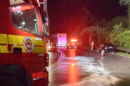 Acidente na BR-470 deixa jovem preso às ferragens e gestante gravemente ferida
