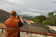 Previs�o de chuva volumosa e persistente deixa Gaspar em estado de aten��o