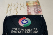 Traficante é preso com quase 70 pedras de crack no Bela Vista, em Gaspar