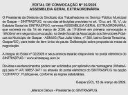 Edital de Convoca��o 02/2026 - Assembleia Extraordin�ria Sintraspug