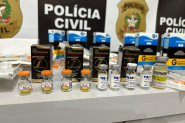 Dono de farmácia, atendente e fornecedor são presos por venda de anabolizantes e tizerpatidas em Gaspar