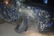 Colisão entre carro e caminhão deixa mulher ferida na Jorge Lacerda, em Gaspar