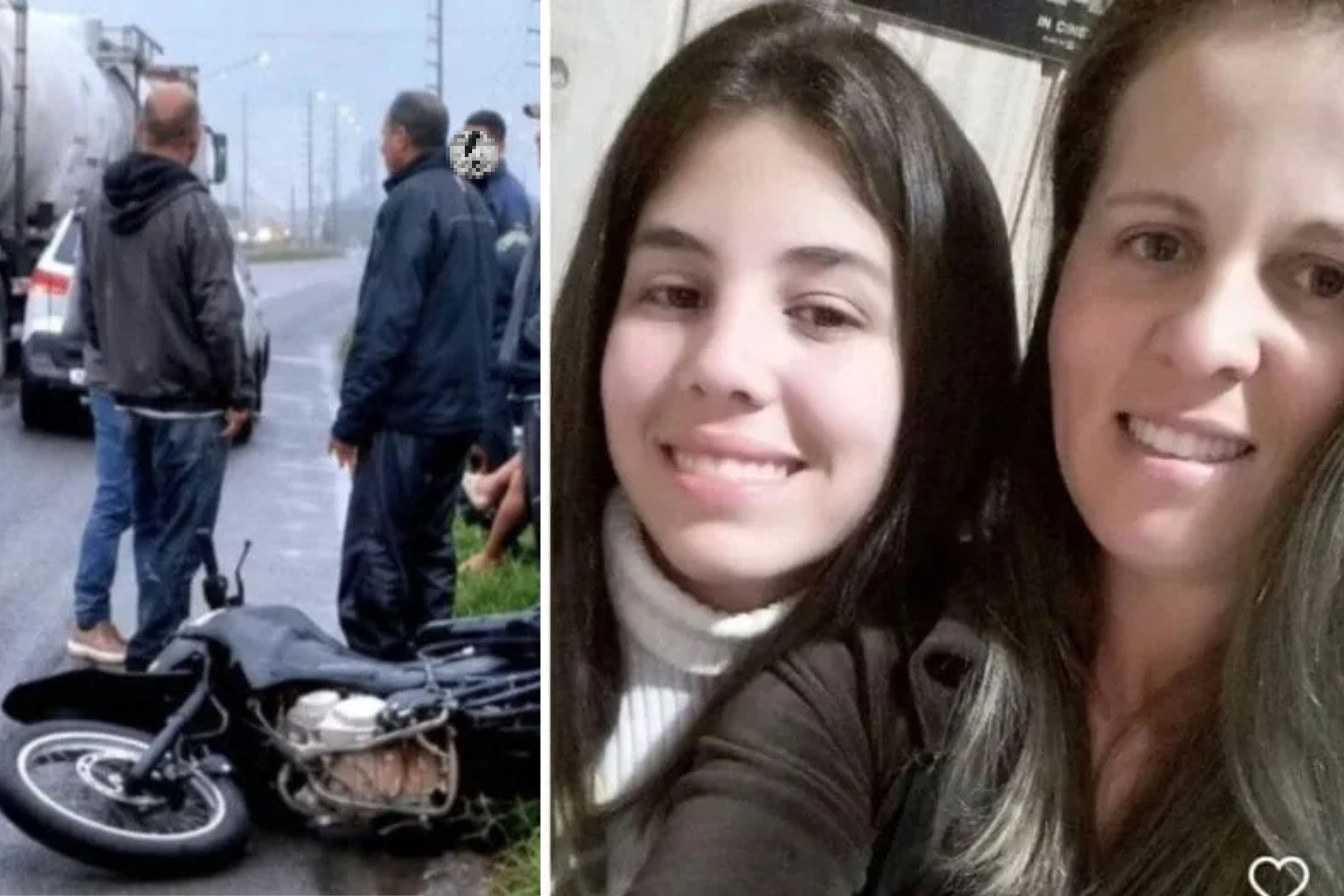 M�e e filha mortas em grav�ssimo acidente na BR em Itaja� tinham 43 e 23 anos