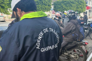 Fiscaliza��o de tr�nsito identifica 10 motociclistas com irregularidades em Gaspar