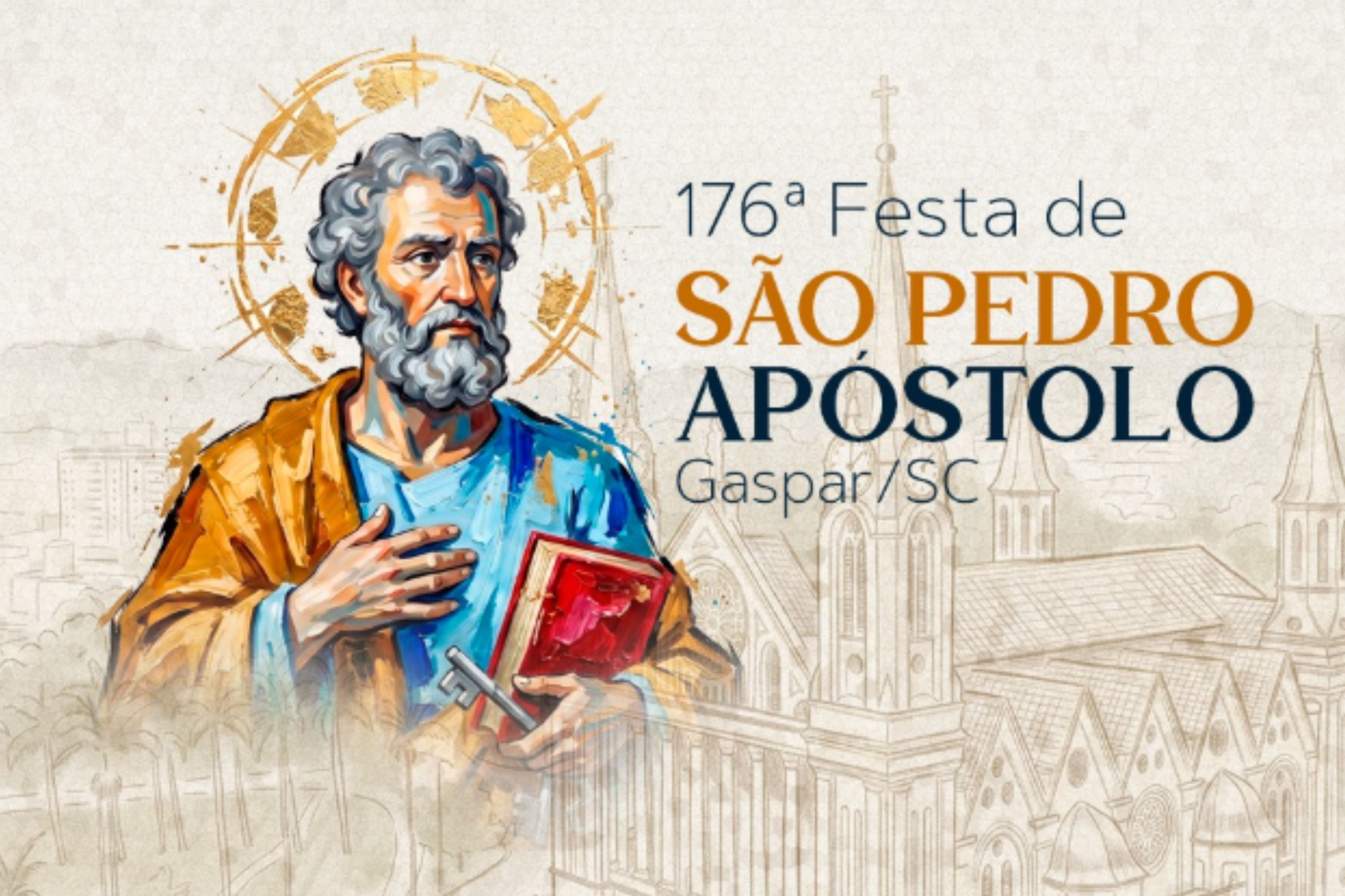 Gaspar vive a 176� edi��o da tradicional Festa de S�o Pedro