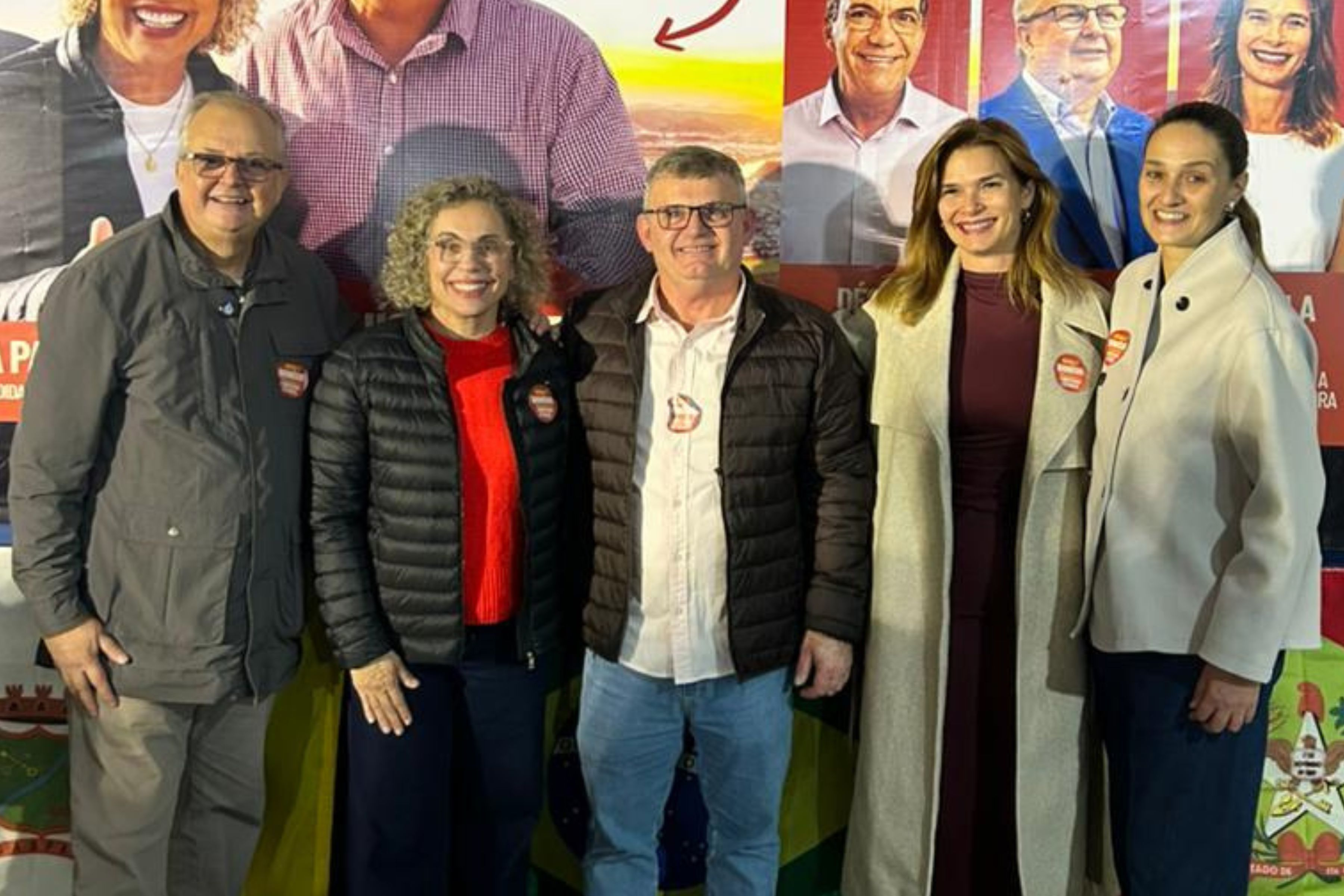Dion�sio Bertoldi lan�a pr�-candidatura a deputado estadual com apoio do ex-prefeito Celso Zucchi e da deputada Ana Paula Lima
