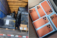 PRF intercepta em Itapema carreta cheia de celulares, rel�gios inteligentes e medicamentos contrabandeados